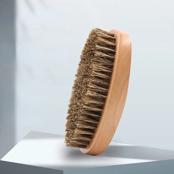 BROSSE A BARBE EN BOIX A POIL DOUX