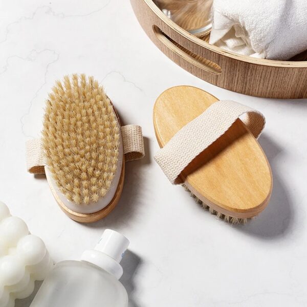 Brosse de Bain Exfoliante Gua Sha