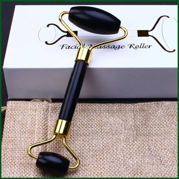 Coffret Rouleau de Jade Obsidienne Noire