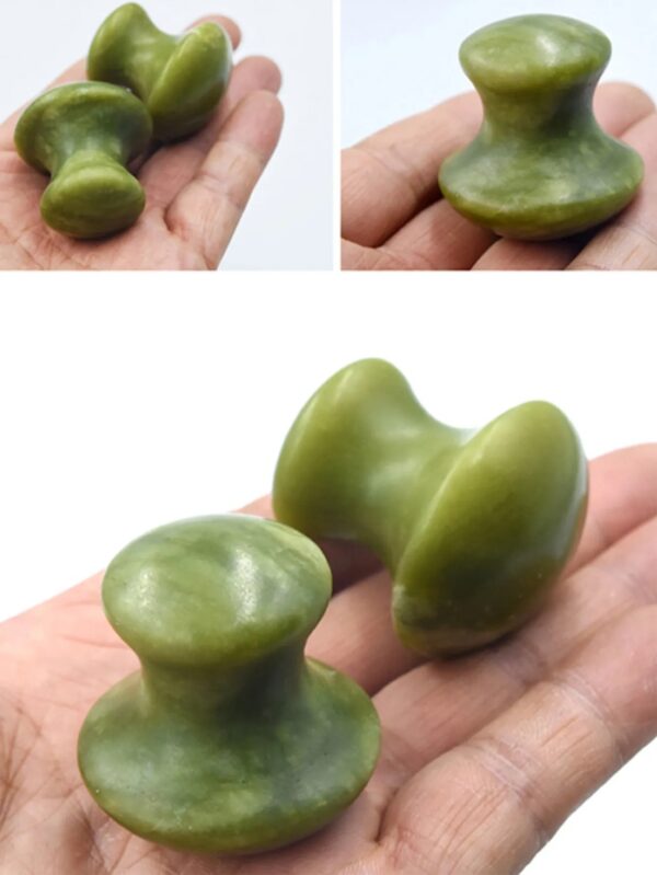 Mushroom Visage en Jade Xiuyan Gua Sha