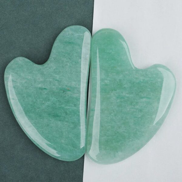 PIERRE NATURELLE JADE AVENTURINE GUA SHA