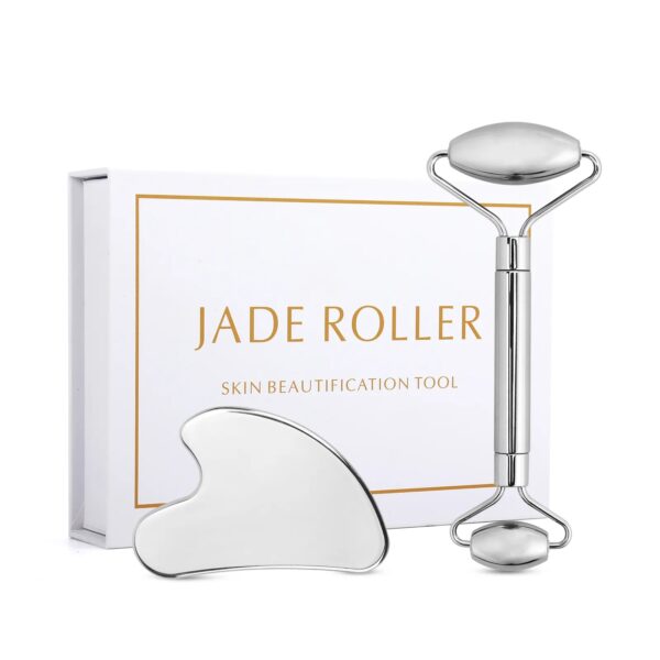 ROULEAU ACIER INOXYDABLE GUA SHA